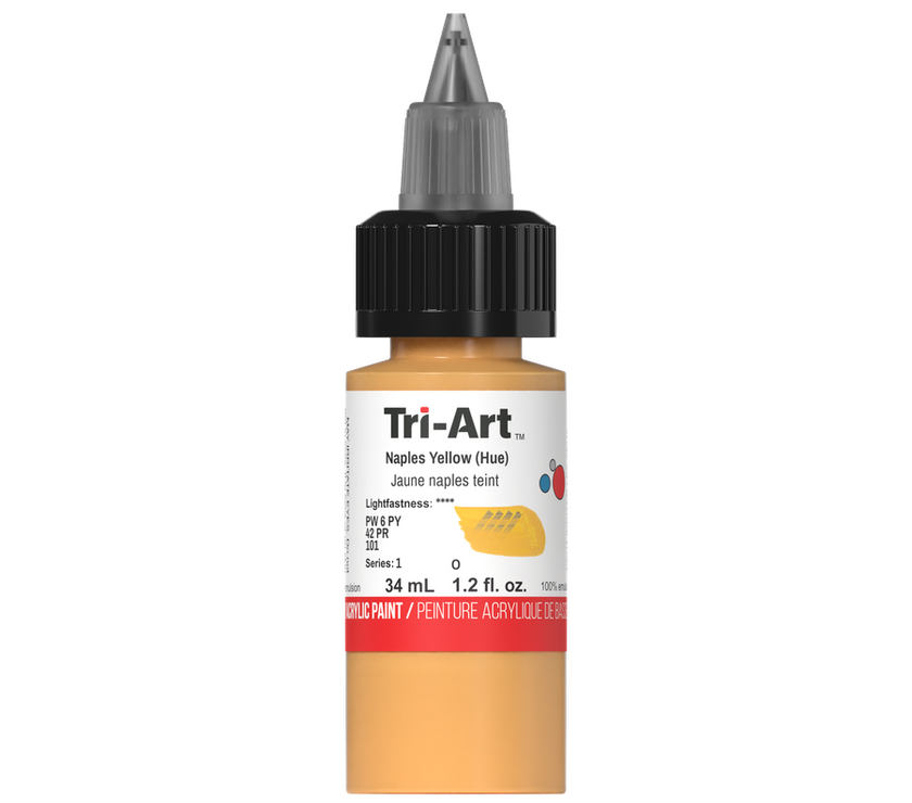 Tri-Art Low Viscosity - Naples Yellow Hue - Art Noise