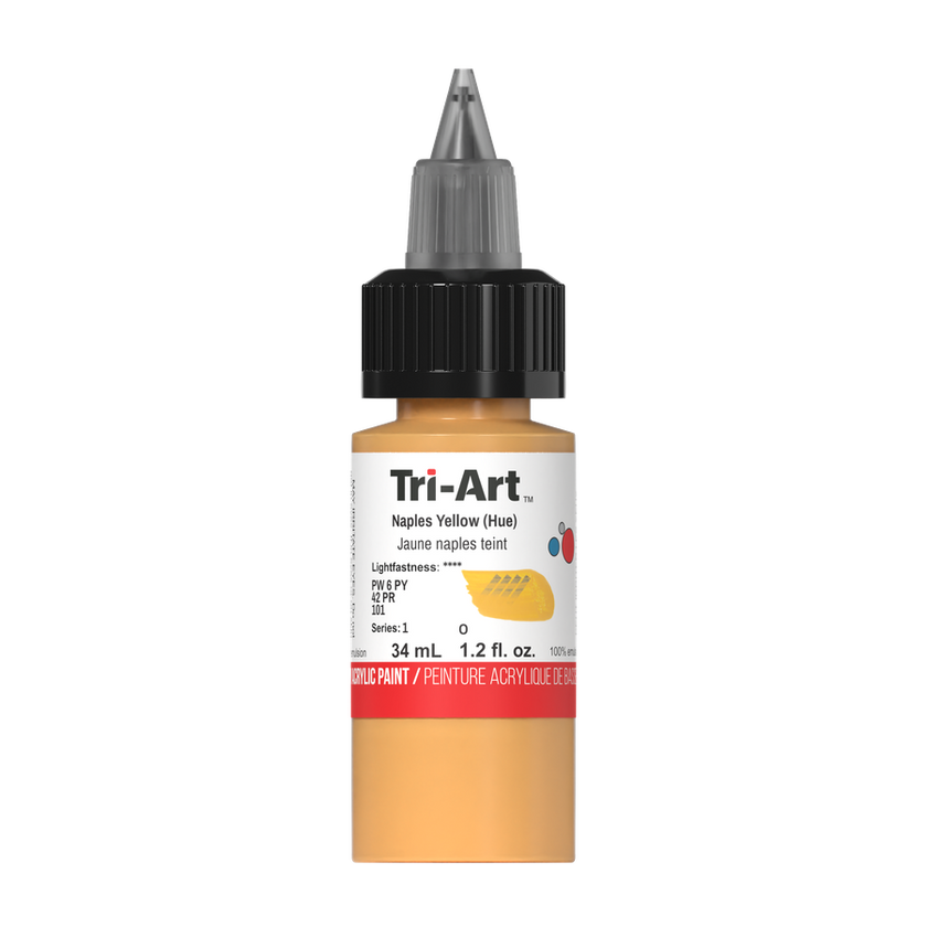 Tri-Art Low Viscosity - Naples Yellow Hue - Art Noise