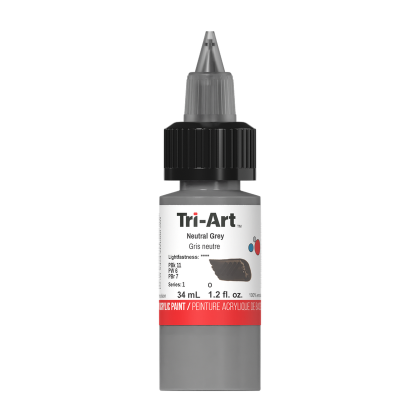 Tri-Art Low Viscosity - Neutral Grey - 34mL - Art Noise