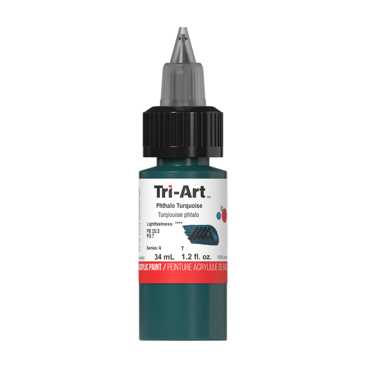 Tri-Art Low Viscosity - Phthalo Turquoise - Art Noise