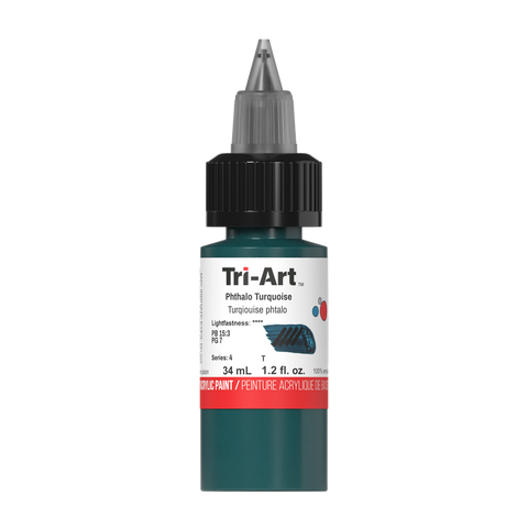 Tri-Art Low Viscosity - Phthalo Turquoise - Art Noise