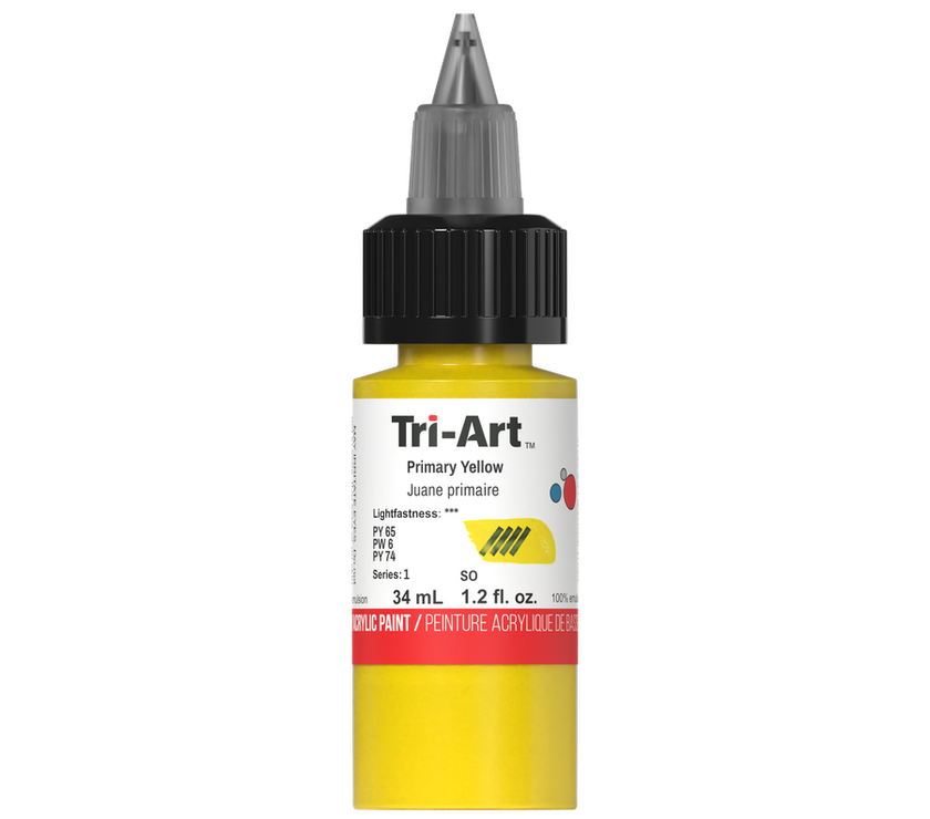 Tri-Art Low Viscosity - Primary Yellow - Art Noise