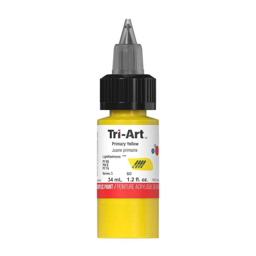 Tri-Art Low Viscosity - Primary Yellow - Art Noise