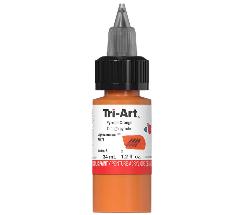 Tri-Art Low Viscosity - Pyrrole Orange - Art Noise