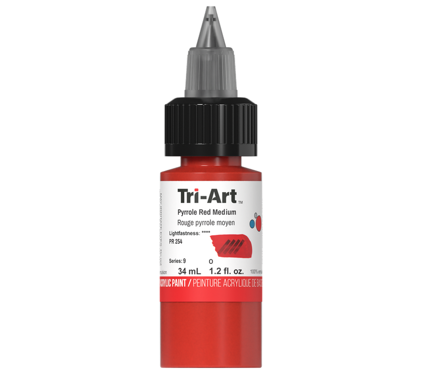 Tri-Art Low Viscosity - Pyrrole Red Medium - Art Noise