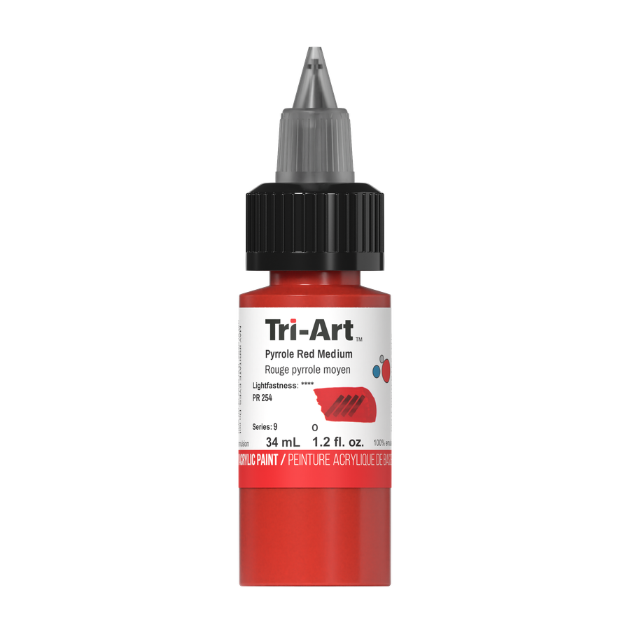 Tri-Art Low Viscosity - Pyrrole Red Medium - Art Noise
