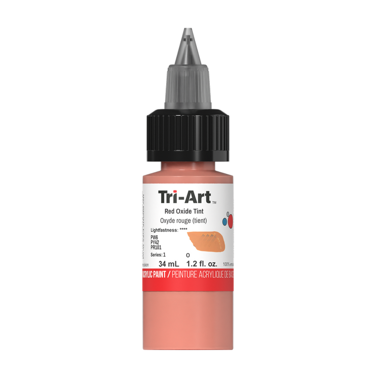 Tri-Art Low Viscosity - Red Oxide Tint - Art Noise
