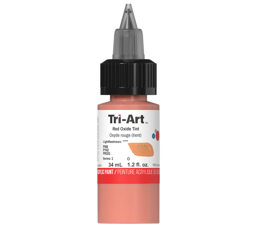 Tri-Art Low Viscosity - Red Oxide Tint - Art Noise