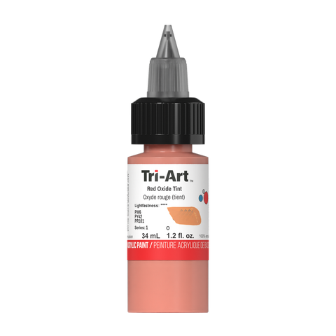 Tri-Art Low Viscosity - Red Oxide Tint - Art Noise