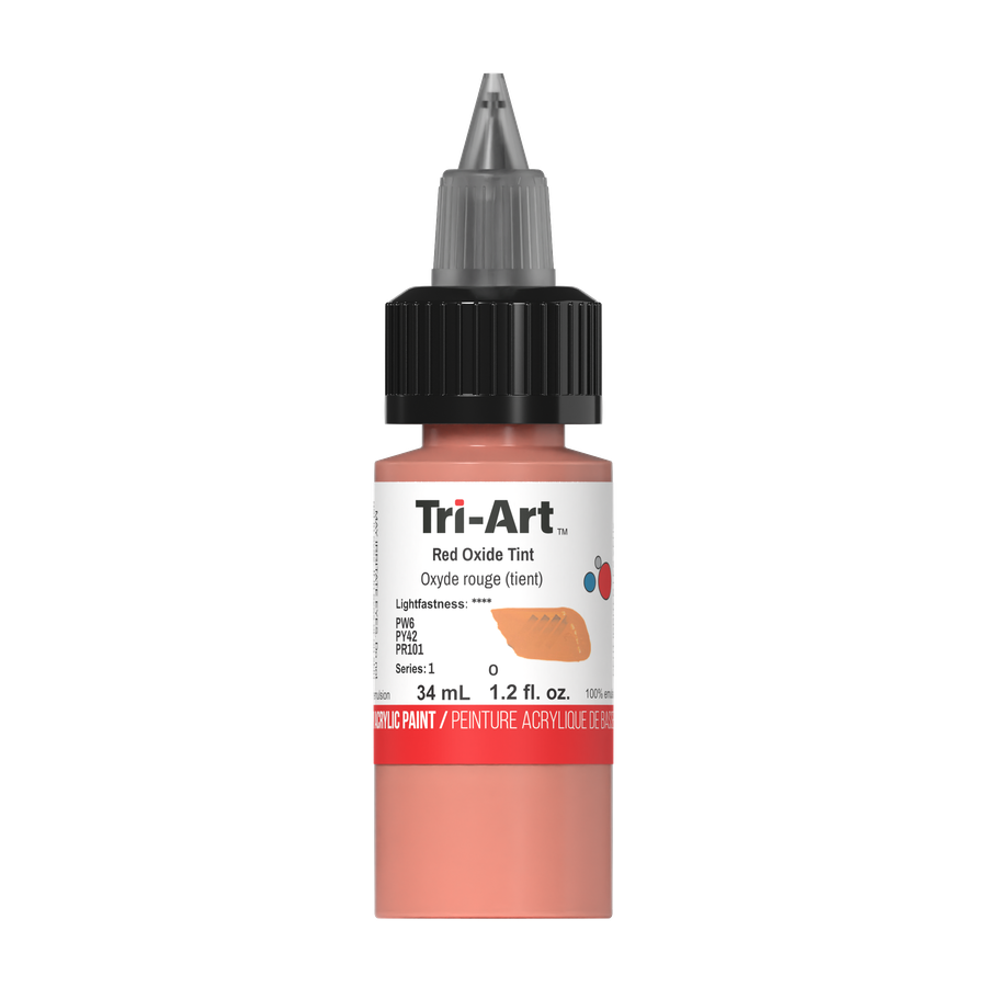 Tri-Art Low Viscosity - Red Oxide Tint - Art Noise