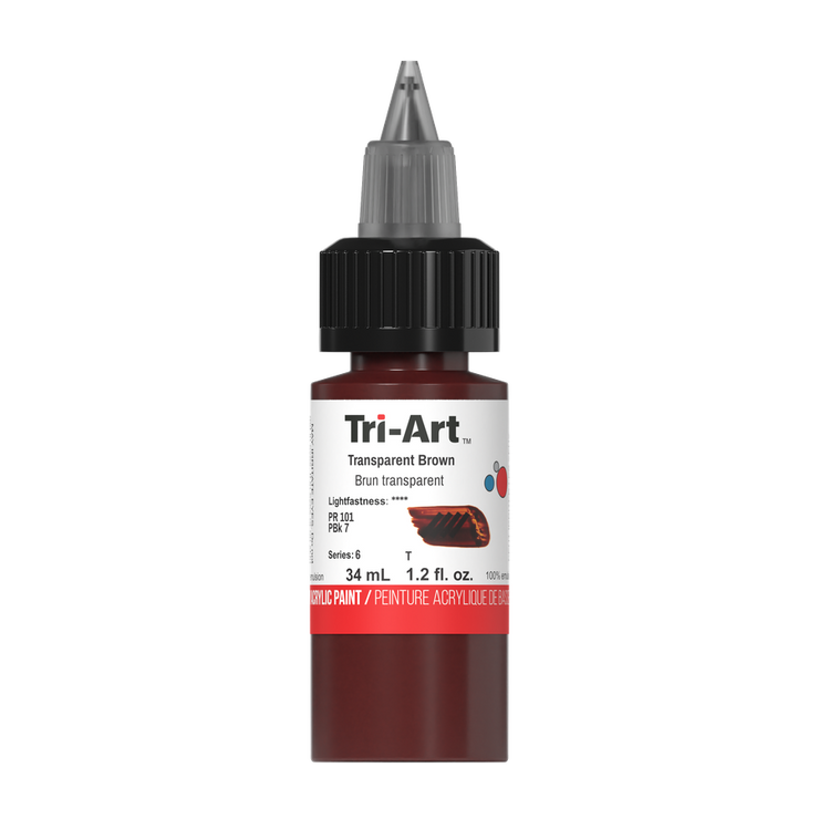 Tri-Art Low Viscosity - Transparent Brown - Art Noise