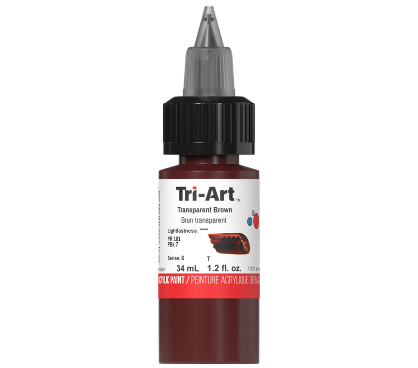 Tri-Art Low Viscosity - Transparent Brown - Art Noise