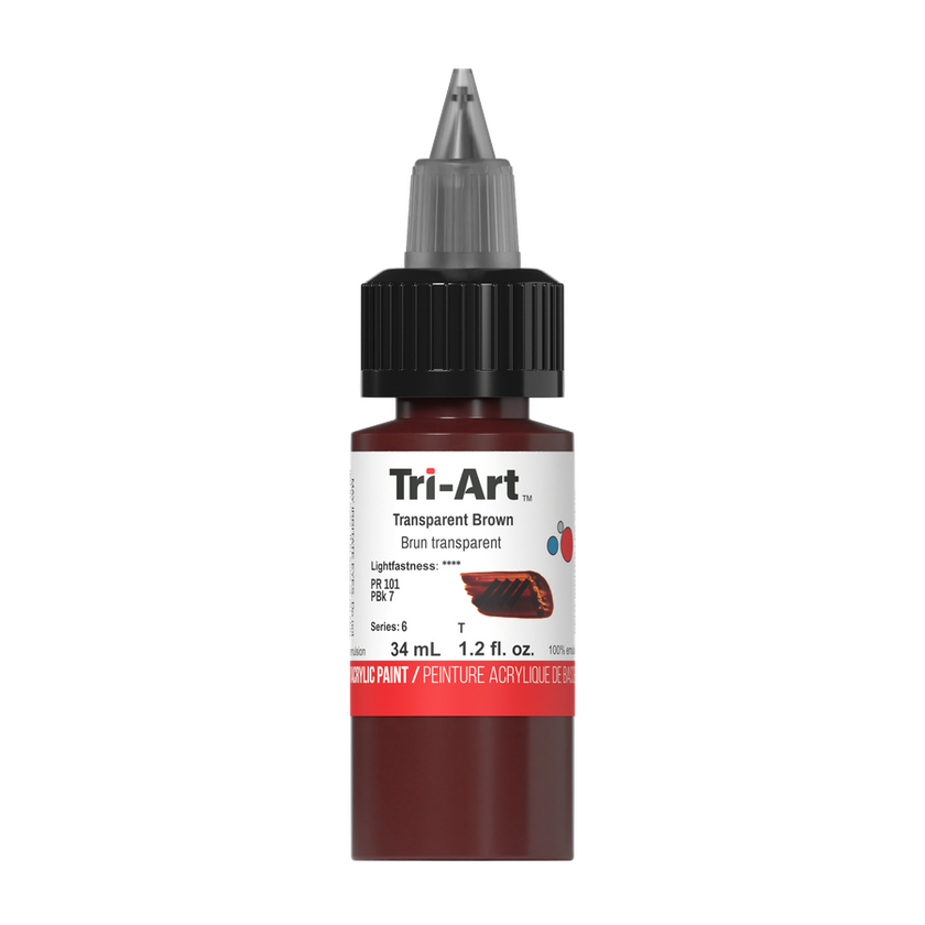 Tri-Art Low Viscosity - Transparent Brown - Art Noise