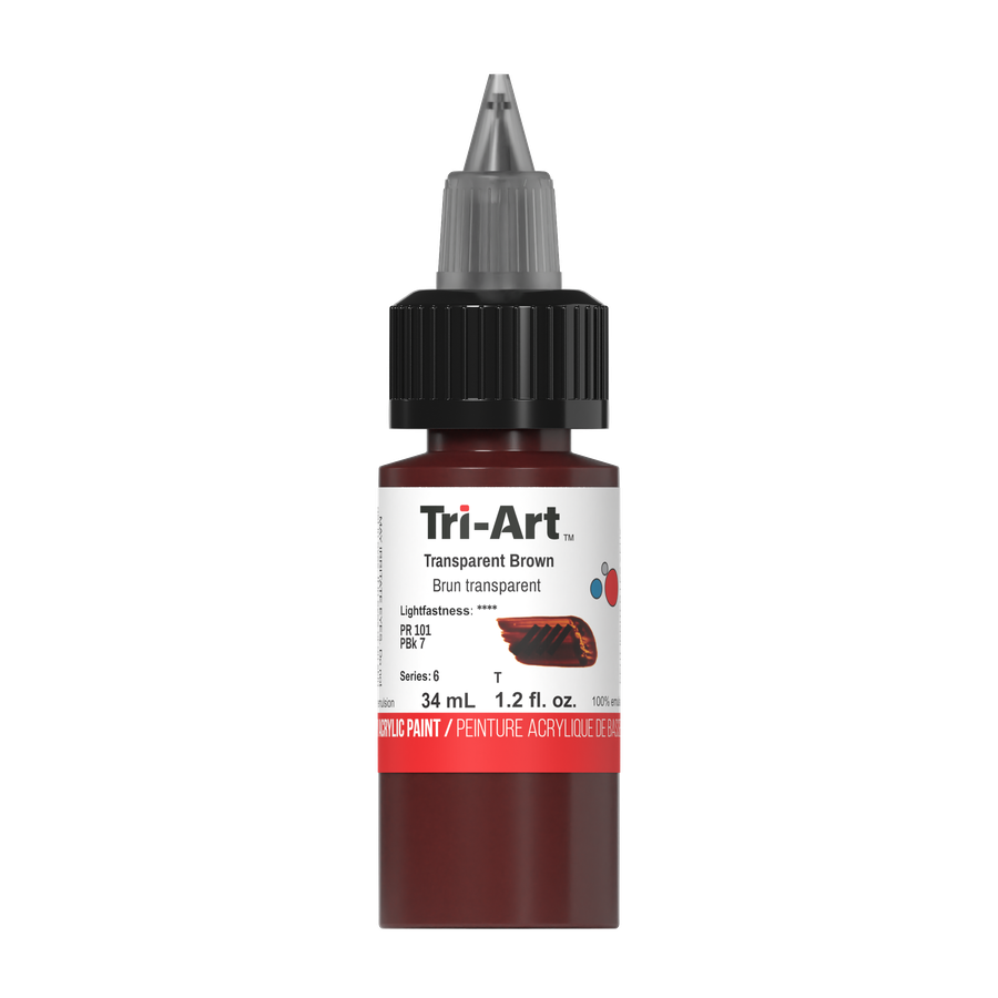Tri-Art Low Viscosity - Transparent Brown - Art Noise