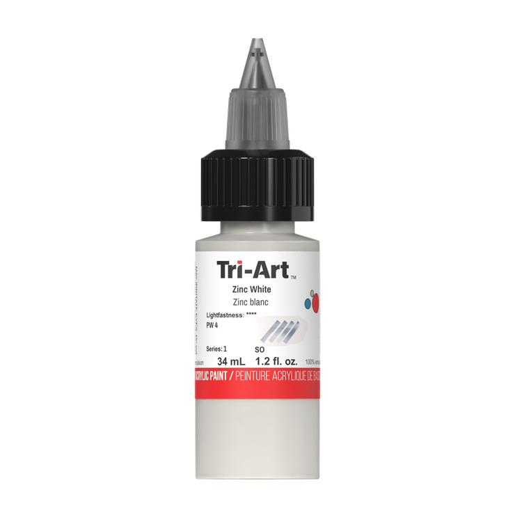 Tri-Art Low Viscosity - Zinc White - Art Noise