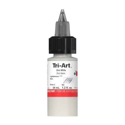 Tri-Art Low Viscosity - Zinc White - Art Noise