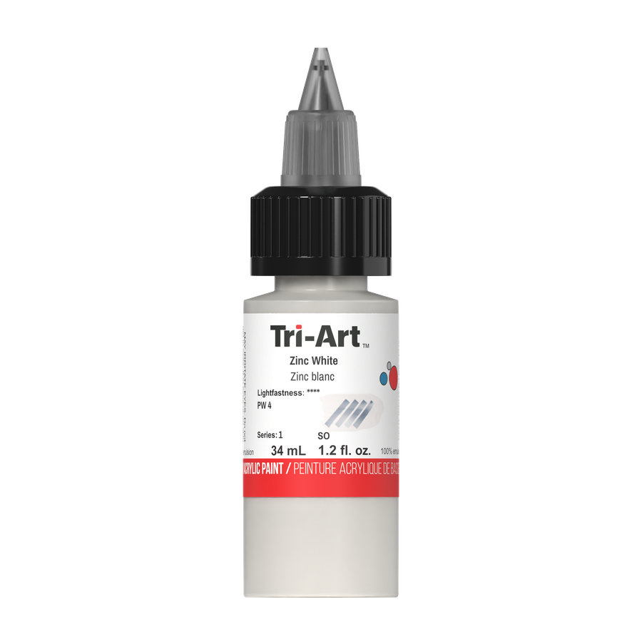 Tri-Art Low Viscosity - Zinc White - Art Noise