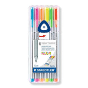 Staedtler-Mars - Triplus Fineliner - Neon - Box of 6 - Art Noise