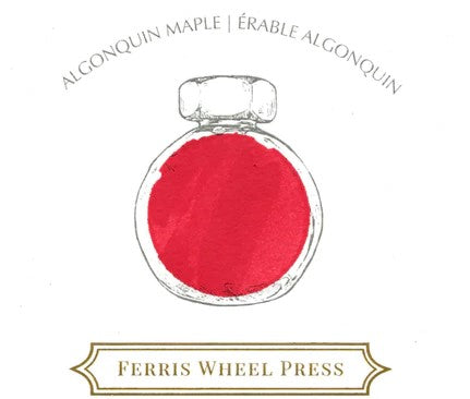 Ferris Wheel Press - 38ml Fountain Pen Ink - Algonquin Maple
