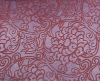 Tibetan Paper & Handicraft - Himalayan Lokta paper - Lotus print - 20x30" - Art Noise