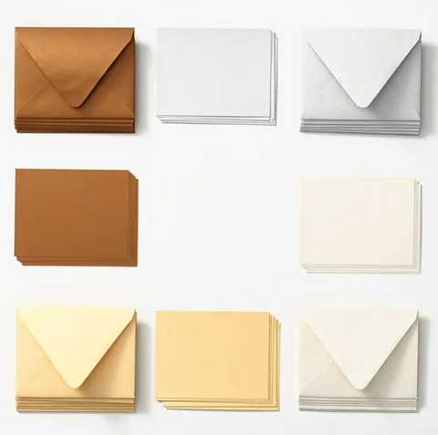 Paper Source - Metallic Cards and Envelopes - Art Noise