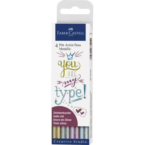 Faber-Castell - Pitt Artist Pen - Assorted tips - Hand Lettering Sets - Art Noise