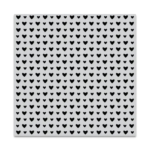 Hero Arts - Rubber Cling Stamp - Mini Hearts - Art Noise