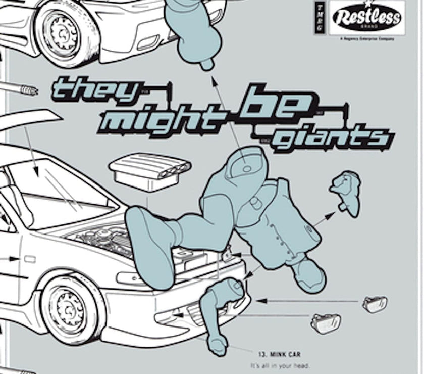 They Might Be Giants - Mink Car (LP) - Art Noise