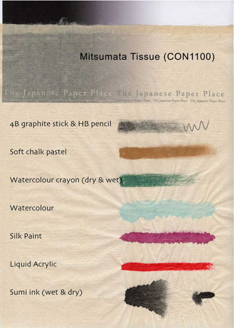 Japanese Paper - Mitsumata Tissue Light HM - Art Noise