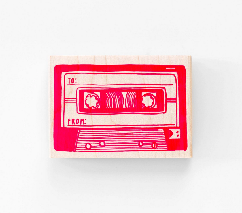 Yellow Owl Workshop - Mixtape Stamp - Art Noise