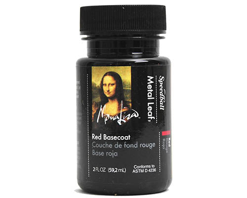 Speedball - Mona Lisa Metal Leaf Red Basecoat - 2 oz. - Art Noise