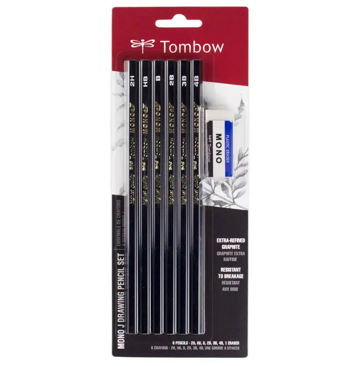 Tombow - MONO J Drawing Pencil Set - Art Noise