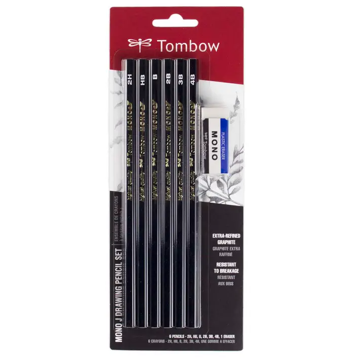Tombow - MONO J Drawing Pencil Set