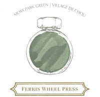 Ferris Wheel Press - 38ml Fountain Pen Ink - Moss Park Green - Art Noise