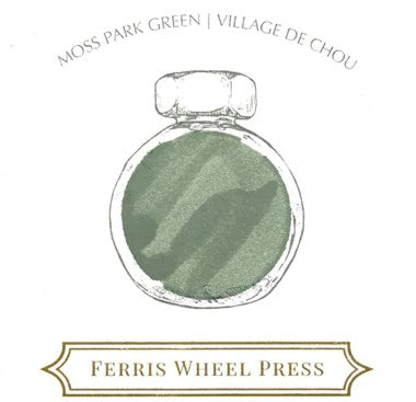Ferris Wheel Press - 38ml Fountain Pen Ink - Moss Park Green