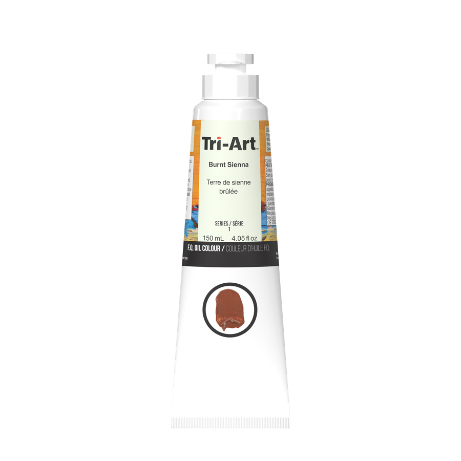 Tri-Art Oil Colours - Burnt Sienna - Art Noise