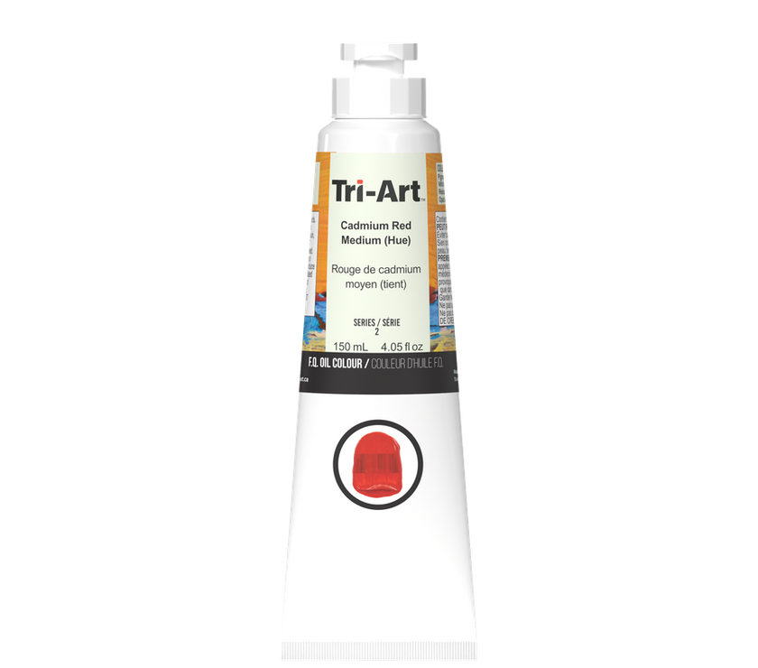Tri-Art Oil Colours - Cadmium Red Medium Hue - Art Noise