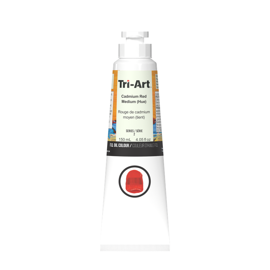 Tri-Art Oil Colours - Cadmium Red Medium Hue - Art Noise