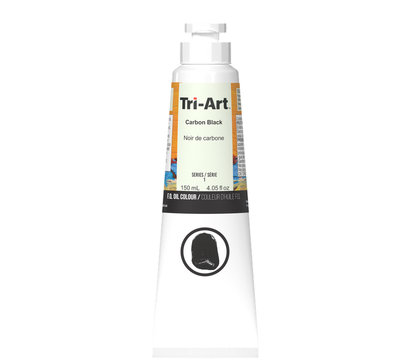 Tri-Art Oil Colours - Carbon Black - Art Noise