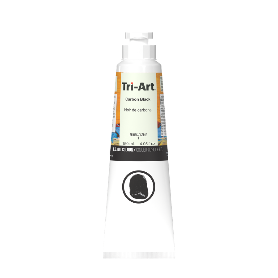 Tri-Art Oil Colours - Carbon Black - Art Noise