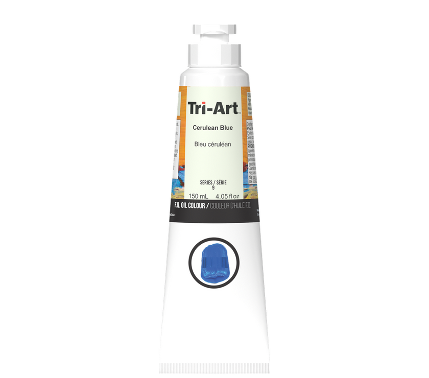 Tri-Art Oil Colours - Cerulean Blue - Art Noise