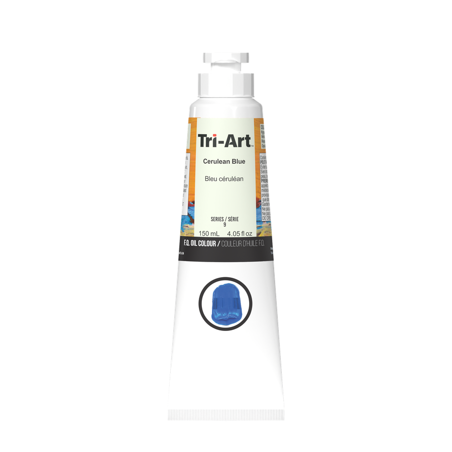 Tri-Art Oil Colours - Cerulean Blue - Art Noise