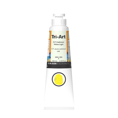 Tri-Art Oil Colours - C.P. Cadmium Yellow Light - Art Noise