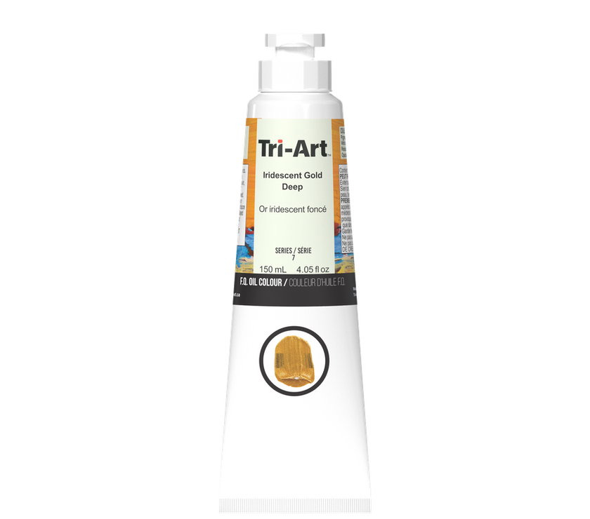 Tri-Art Oil Colours - Iridescent Gold Deep - Art Noise