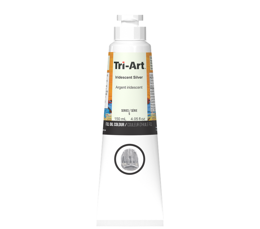 Tri-Art Oil Colours - Iridescent Silver - Art Noise