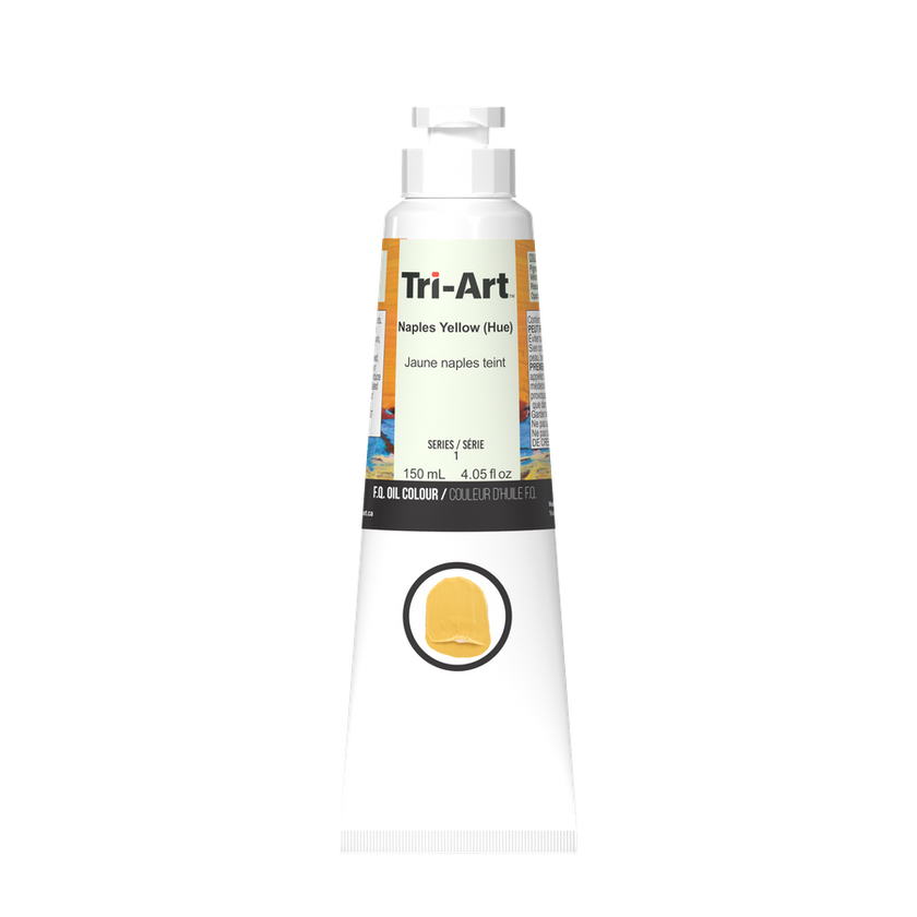 Tri-Art Oil Colours - Naples Yellow - Art Noise