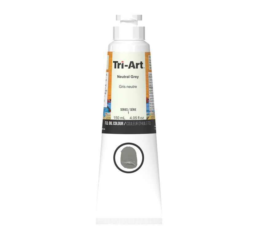 Tri-Art Oil Colours - Neutral Grey - Art Noise