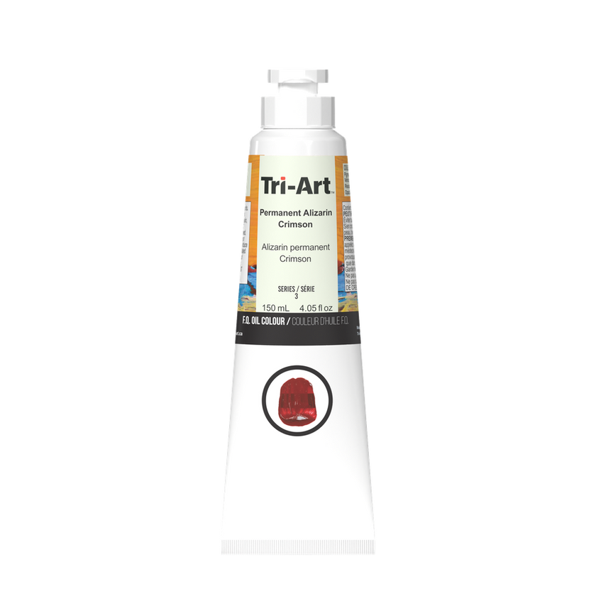 Tri-Art Oil Colours - Permanent Alizarin Crimson - Art Noise