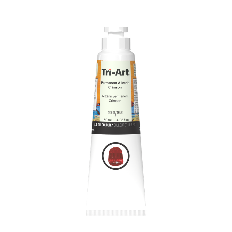 Tri-Art Oil Colours - Permanent Alizarin Crimson - Art Noise