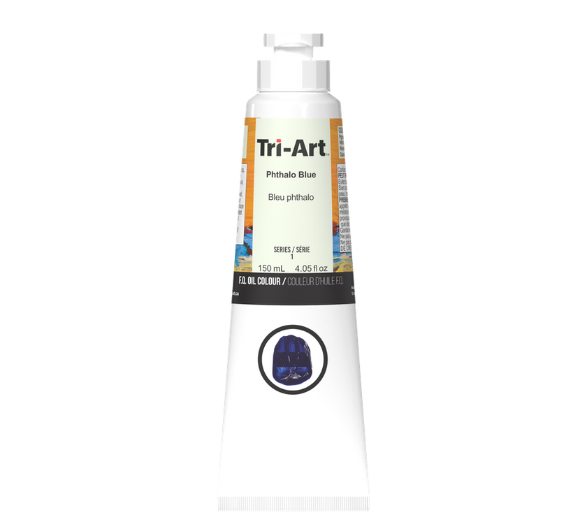 Tri-Art Oil Colours - Phthalo Blue - Art Noise